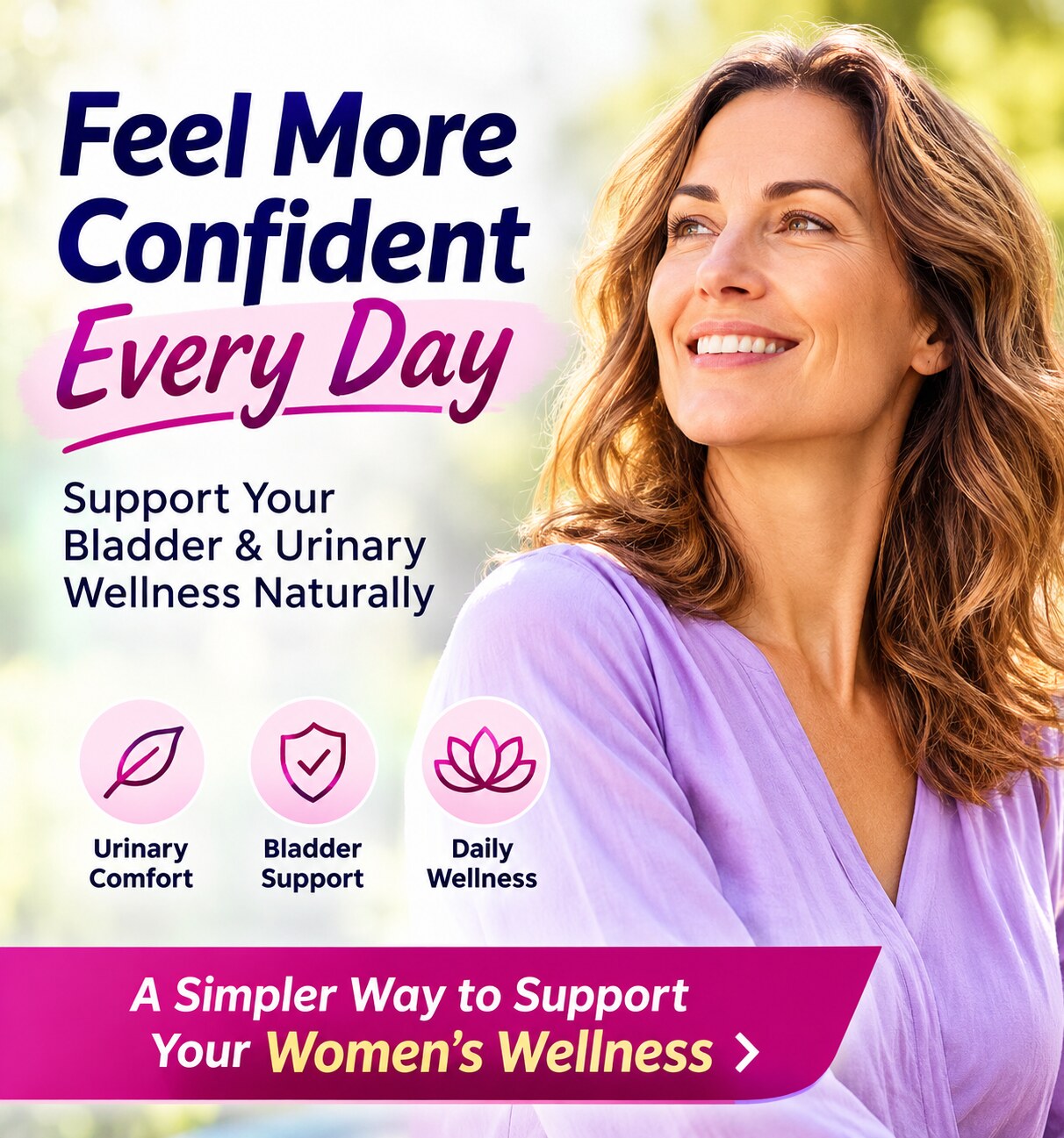 Feel more confident every day — women's wellness
